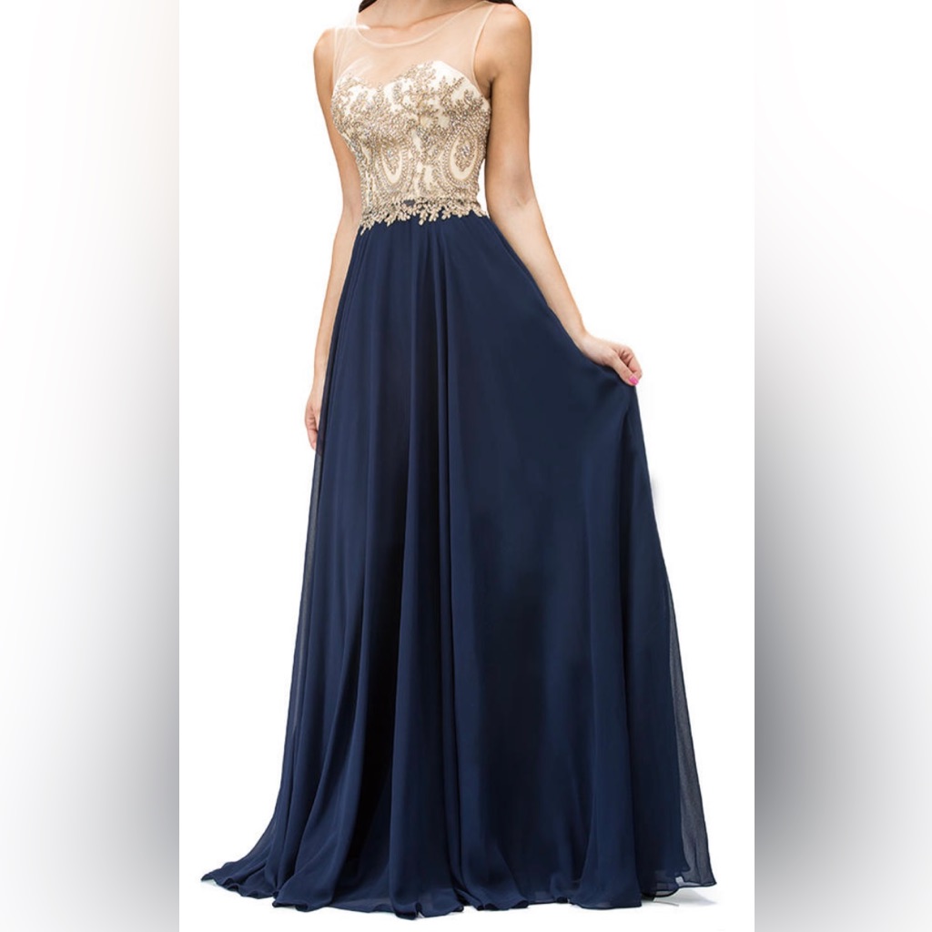 Dancing Queen Lace Bodice Ballgown